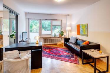 Schwabing 提供安静且绿意盎然的单间公寓出租