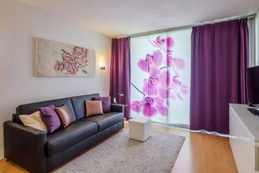 现代公寓带共享泳池出租