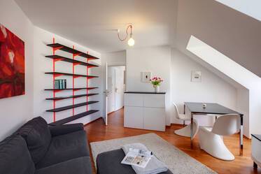 装修豪华的 阁楼公寓 在 Glockenbachviertel