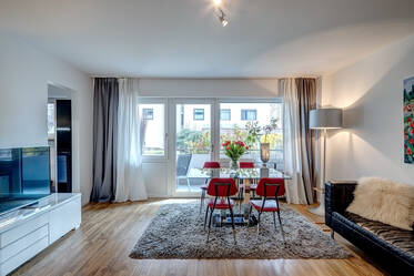 München-Moosach, sehr schöne möblierte Wohnung