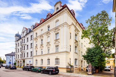 靠近 Münchner Freiheit 的典雅复古公寓