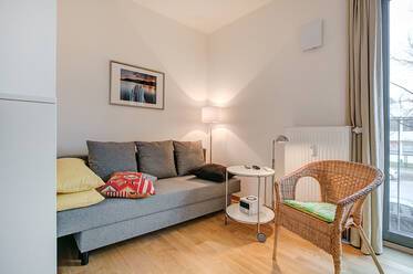 海德豪森区一室一厅公寓出租，采光极佳