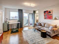 公寓 München Schwabing (rechts der Leopoldstraße) 02 客厅 14213
