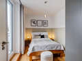 屋顶露台公寓 München Sendling-Westpark 01 卧室 14433