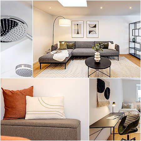 ID 13269: 首次入住：Untergiesing 现代化的顶层公寓