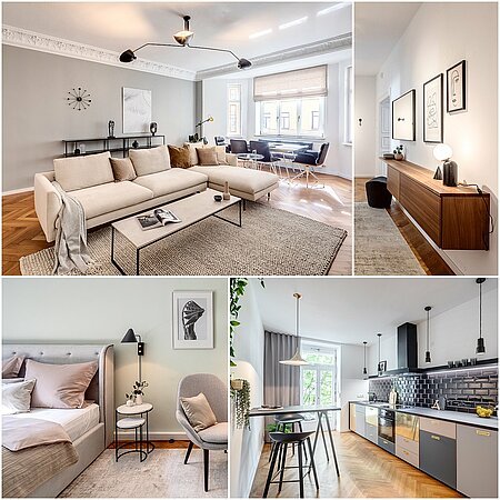 ID 11821: 配备名牌家具的高级公寓